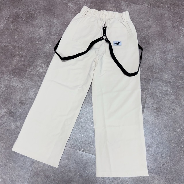 4POCKET PANTS【取り外し可能SUSPENDERS付き】