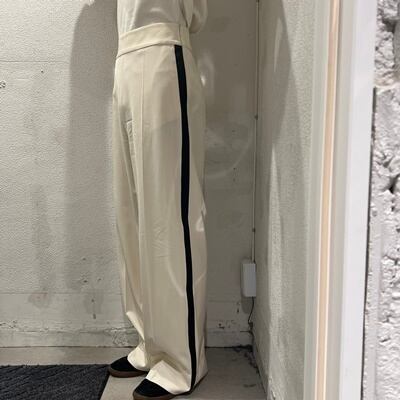 Martin Margiela マルタンマルジェラ 19AW ストレートパンツ S51LA0077 ブルー レディース