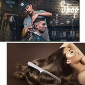 Itisyou ヘアコーム ステンレス くし 櫛 コーム くし メンズ 金属 美髪コーム 散髪 サロン