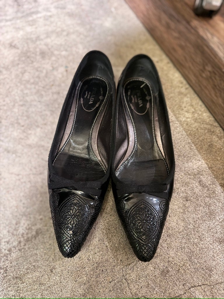 PRADA ポインテッドトウパンプス | DROOMTUIN_VINTAGE