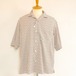 Retro Print Open Collar Shirts　Ivory