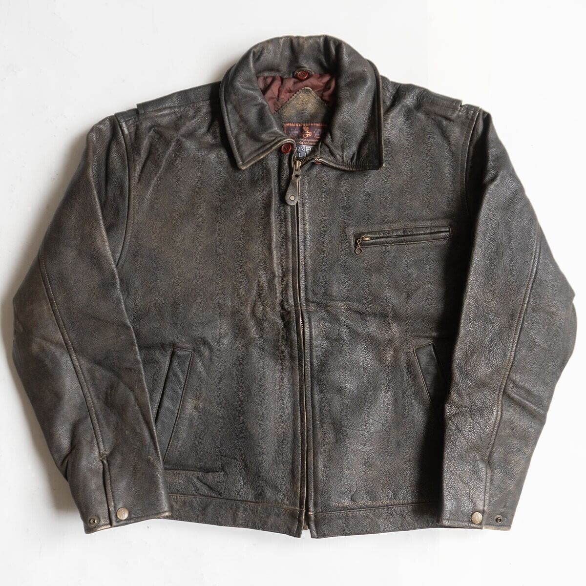 80s〜 NUMAC LEATHER CRAFT LEATHER SPORTS JACKET OLD VINTAGE