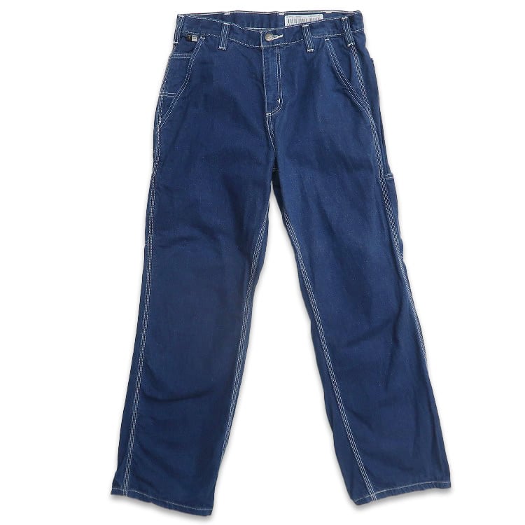 古着 カーハート CARHARTT ワーク デニム ペインターパンツ 表記