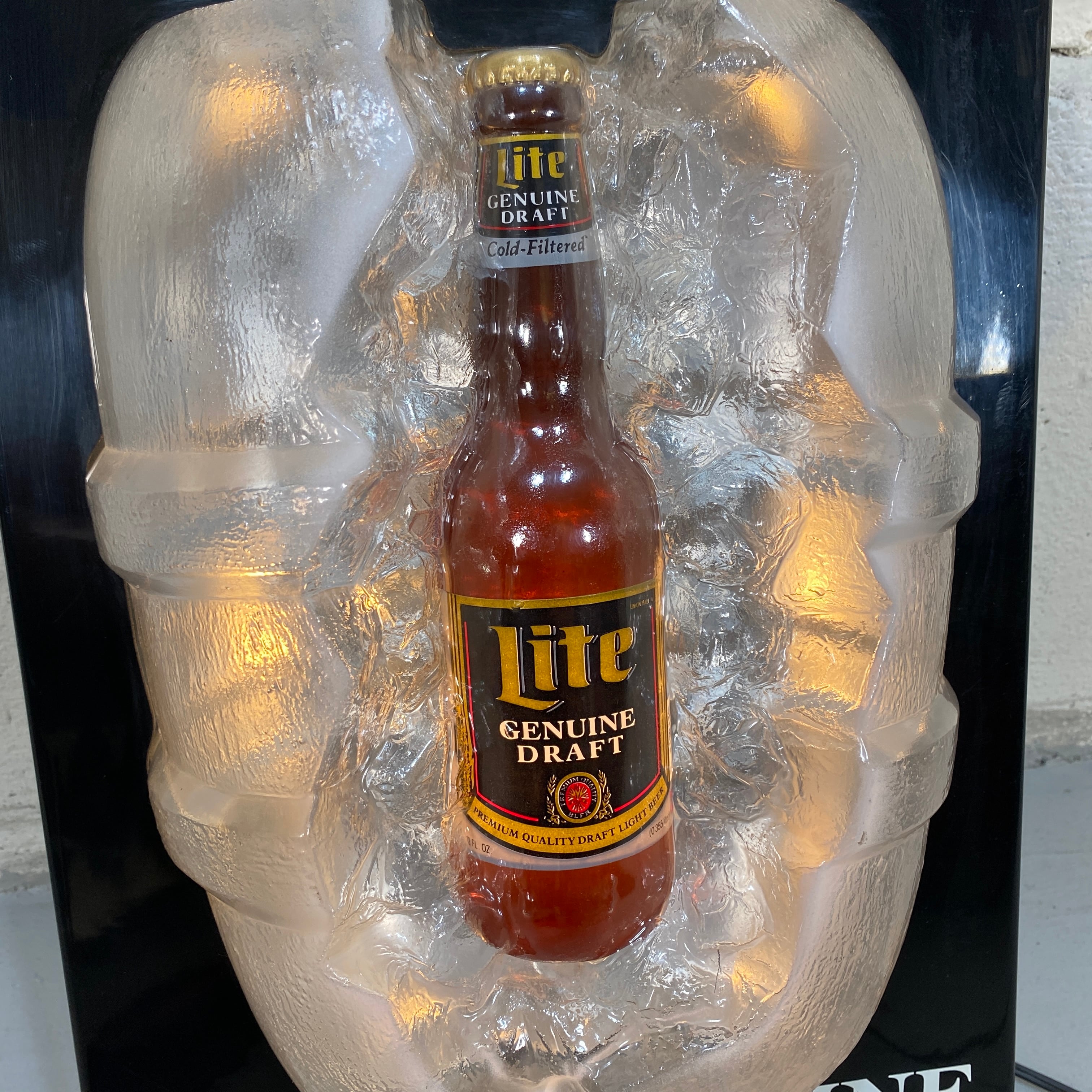 391 ビンテージ ライトサイン Miller Lite ミラー・ライト 391 ビンテージ ライトサイン Miller Lite ミラー・ライト