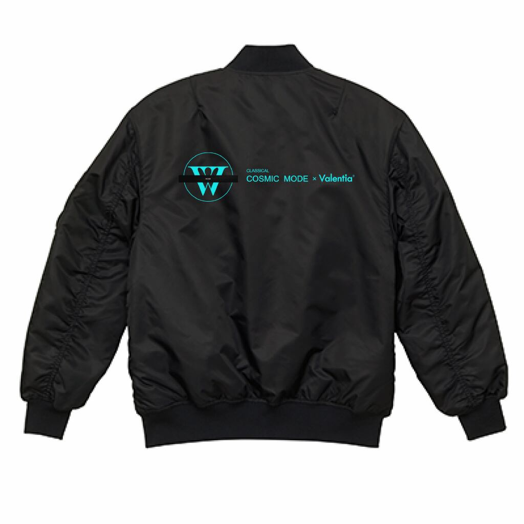 （両面印刷）United Athle タイプ MA-1 ジャケット（中綿入）