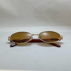 SZADE サングラス CHERRY polished gold maple / hazelnut