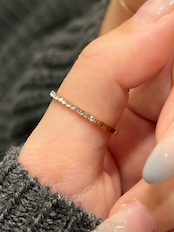 Half eternity ring