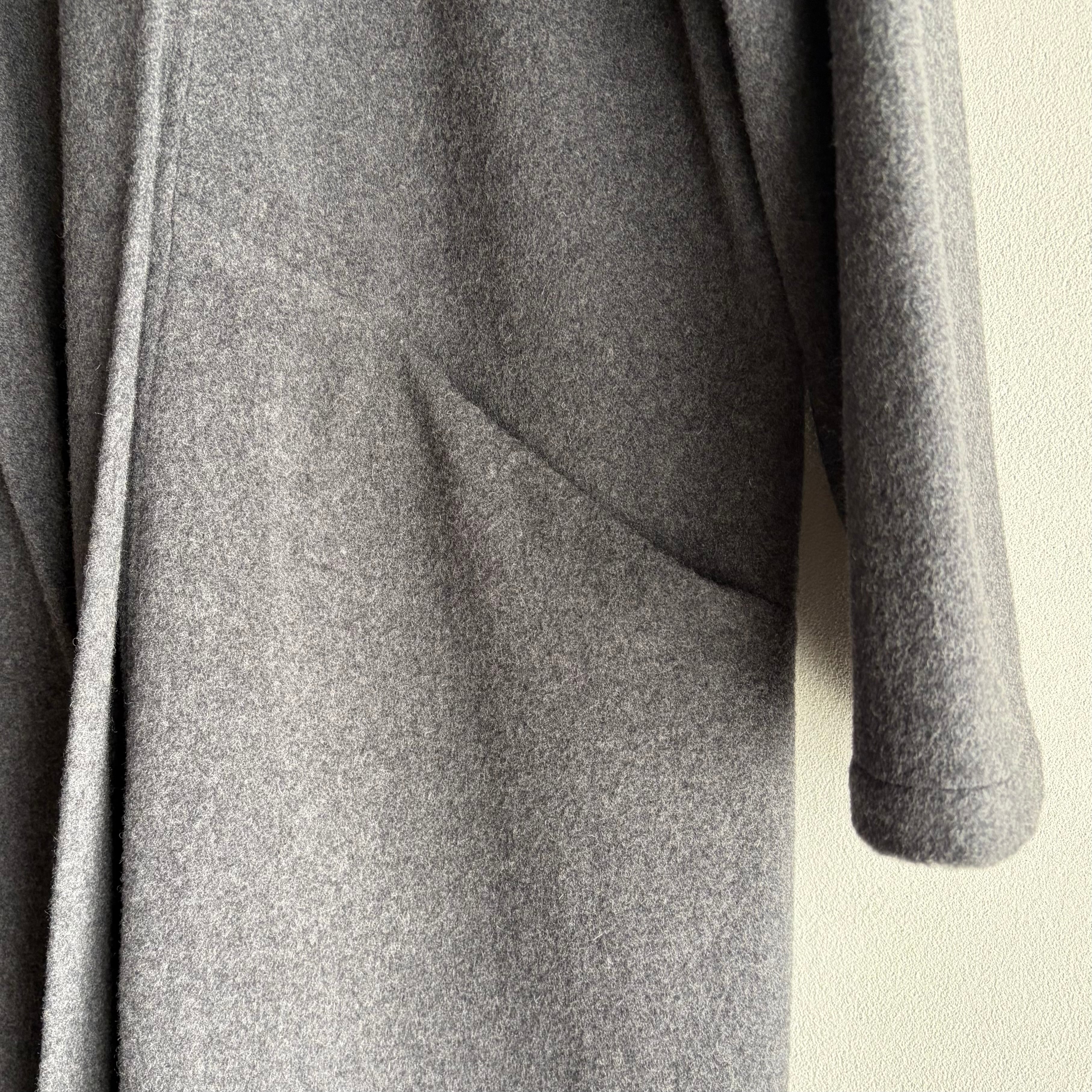 MITTAN CT-20 半纏ロングコート 灰 | Routes*Roots