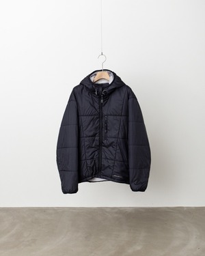 1990s vintage ”Eddie Bauer” EBTEK zip up hoodie padding nylon jacket / ”PRIMALOFT”