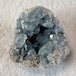 マダガスカル産 セレスタイト原石｜濃い青色と明瞭結晶・5.5×6×3.8cm・159g｜天然石インテリア