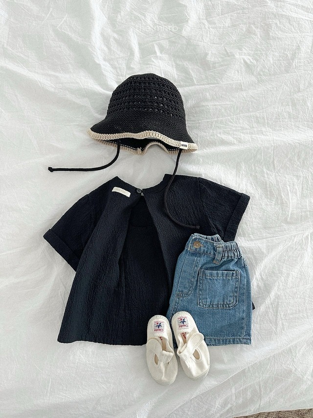 〘予約〙minirobe / summer punching bucket hat