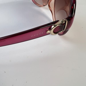 【最終処分SALE】GUCCI グッチサングラス ケース付きパープル A-8232