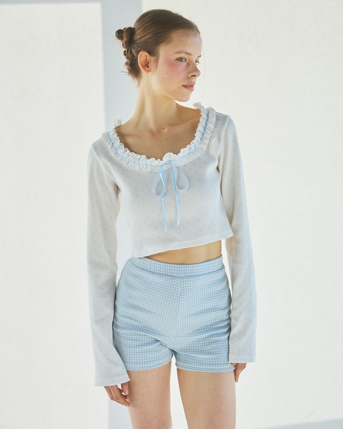 S/S ワッフルレーストップス | lilLilly official webstore