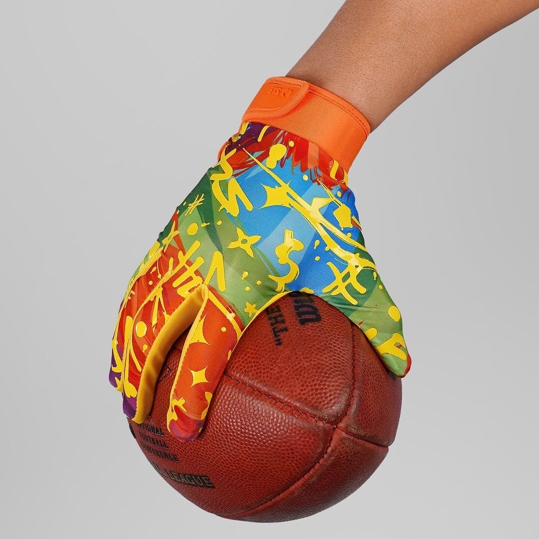 SLEEFS STICKY COLORFUL アメフト レシーバー グローブ | END ZONE