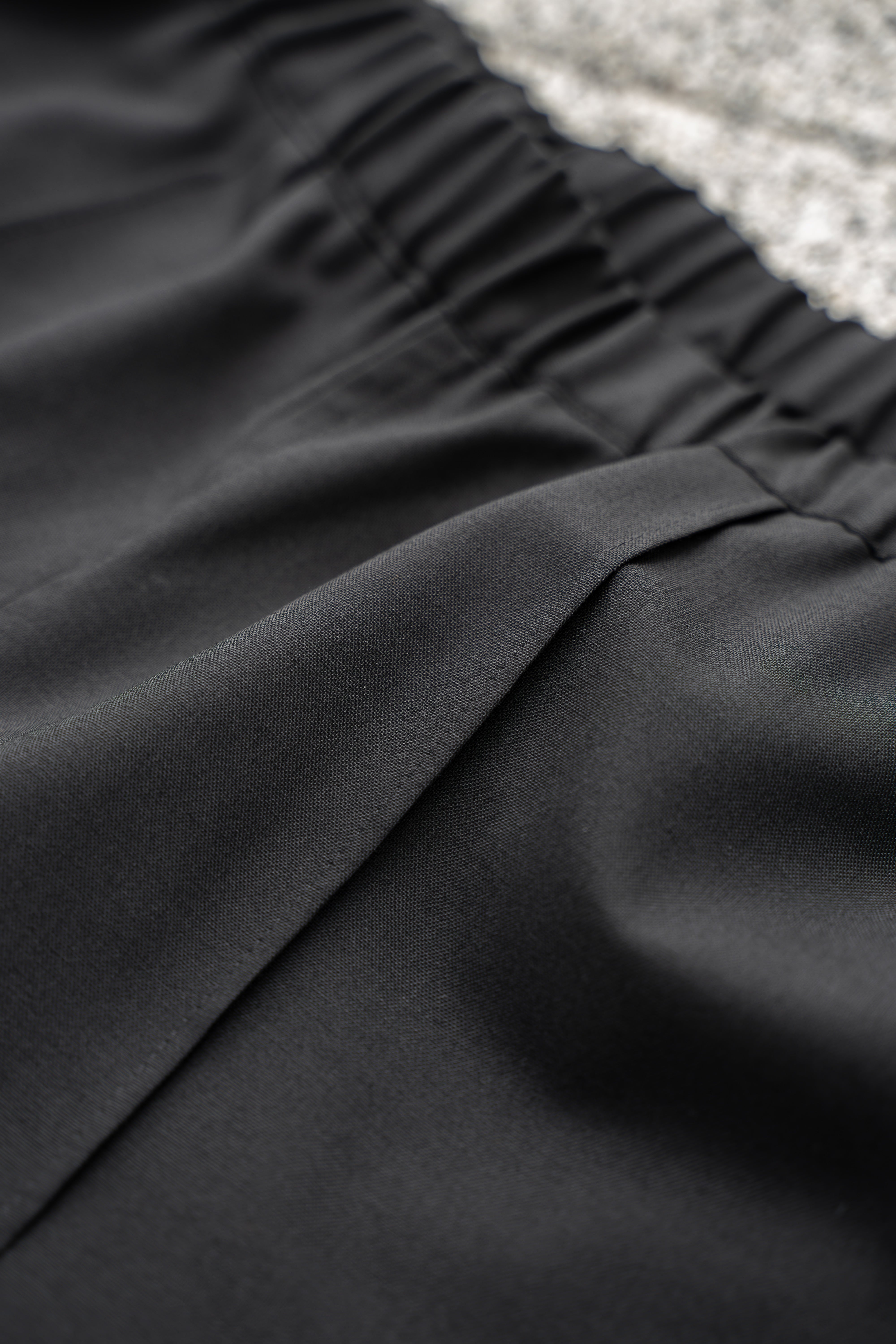 CALM】WOOL TROPICAL EASY SLACKS | CALM