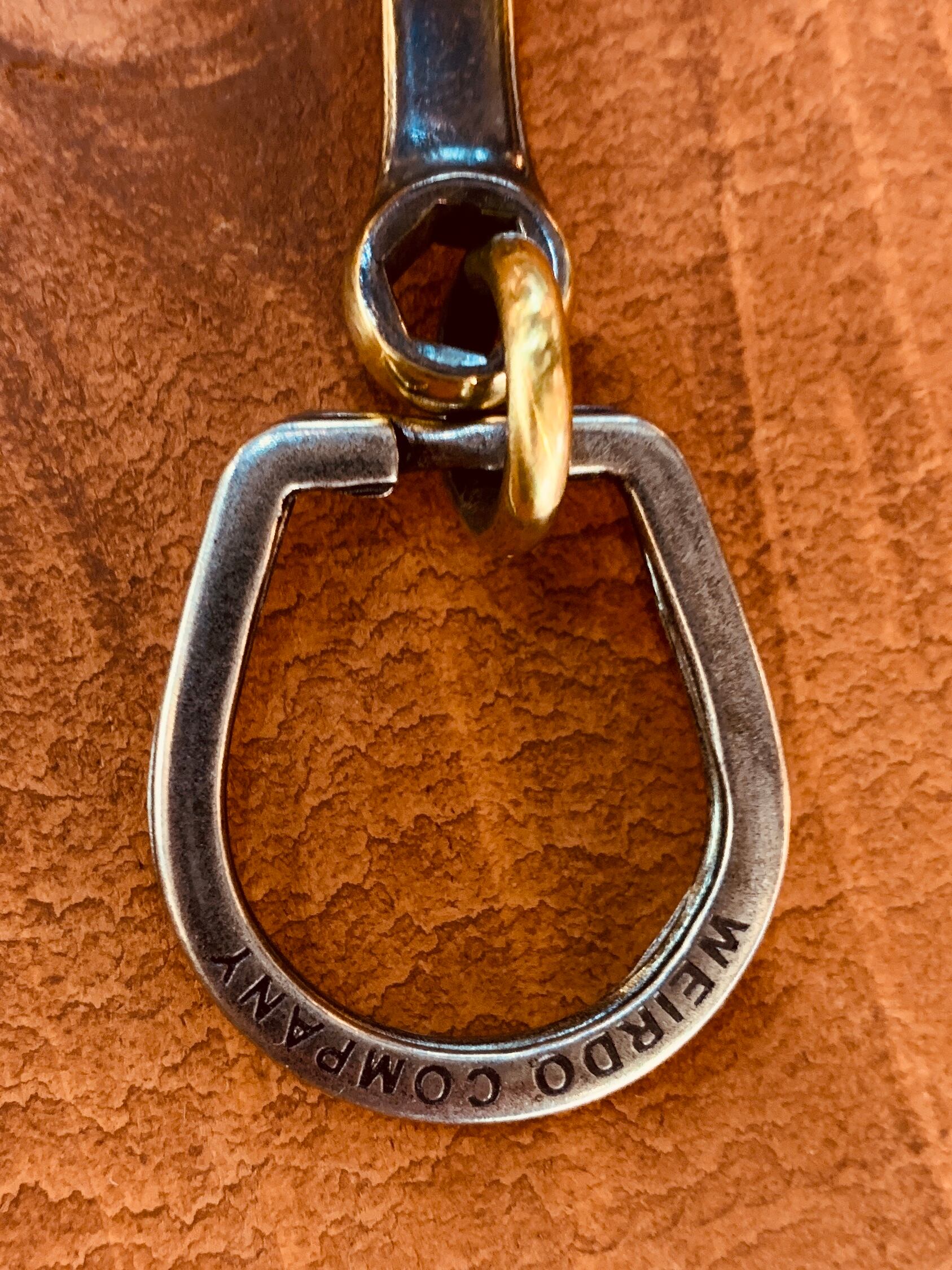 WEIRDO JEWELRY】ウィアード ジュエリー SPANNER-KEY CHAIN (BRASS