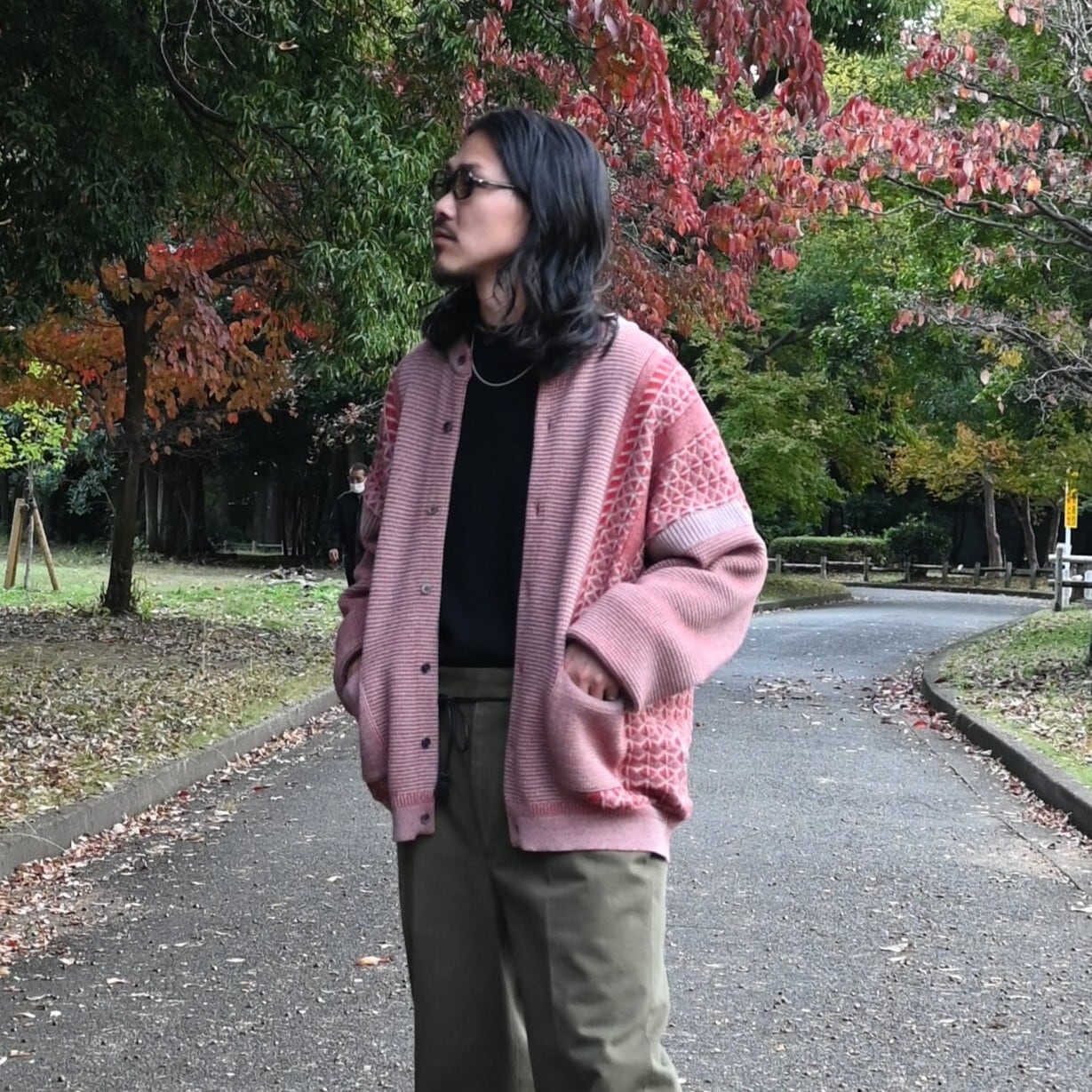 YASHIKI / GANKO別注 Ginka Cardigan(Yuki Momizi) | GANKO