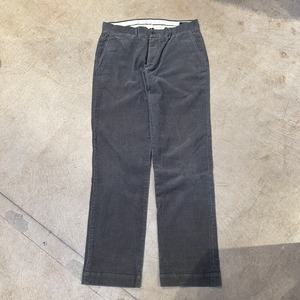 RALPH LAUREN CORDS PANTS GRAY