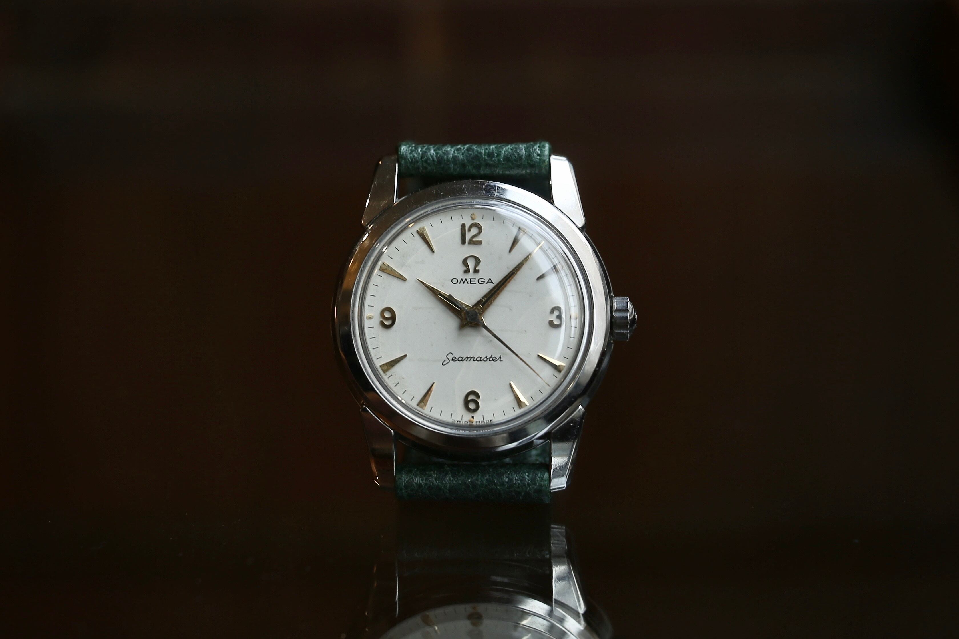 OMEGA】 1957年製 オメガ 『シーマスター』 ミニサイズ ソリッド