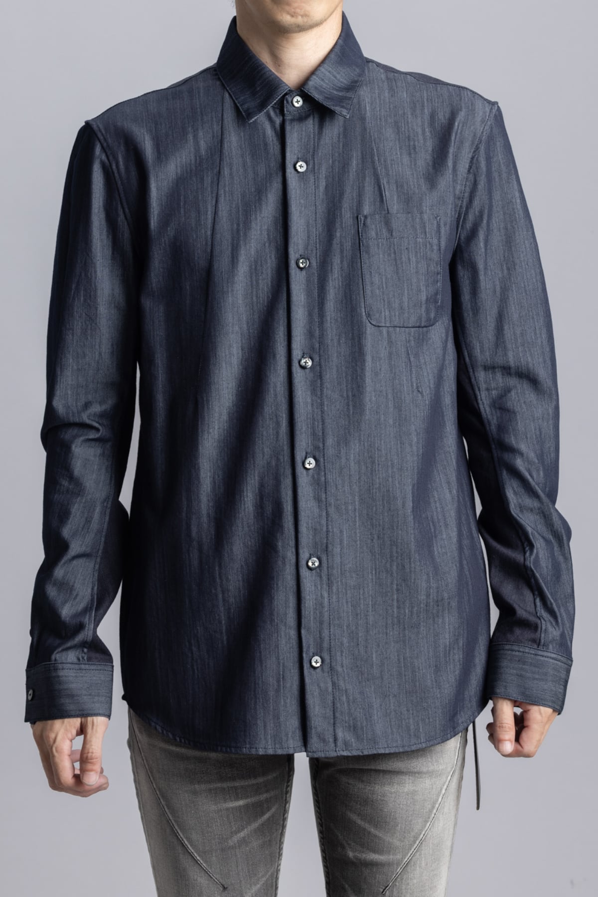 deres 16th シルク デニムシャツ Alex⁄silk denim shirt – 【公式通販】