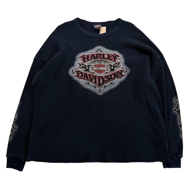【90's〜00's】HARLEY DAVIDSON  長袖Tシャツ  3XL