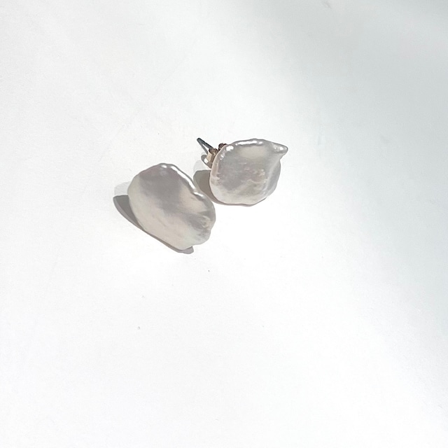 FJ0289［baroque pearl earrings］
