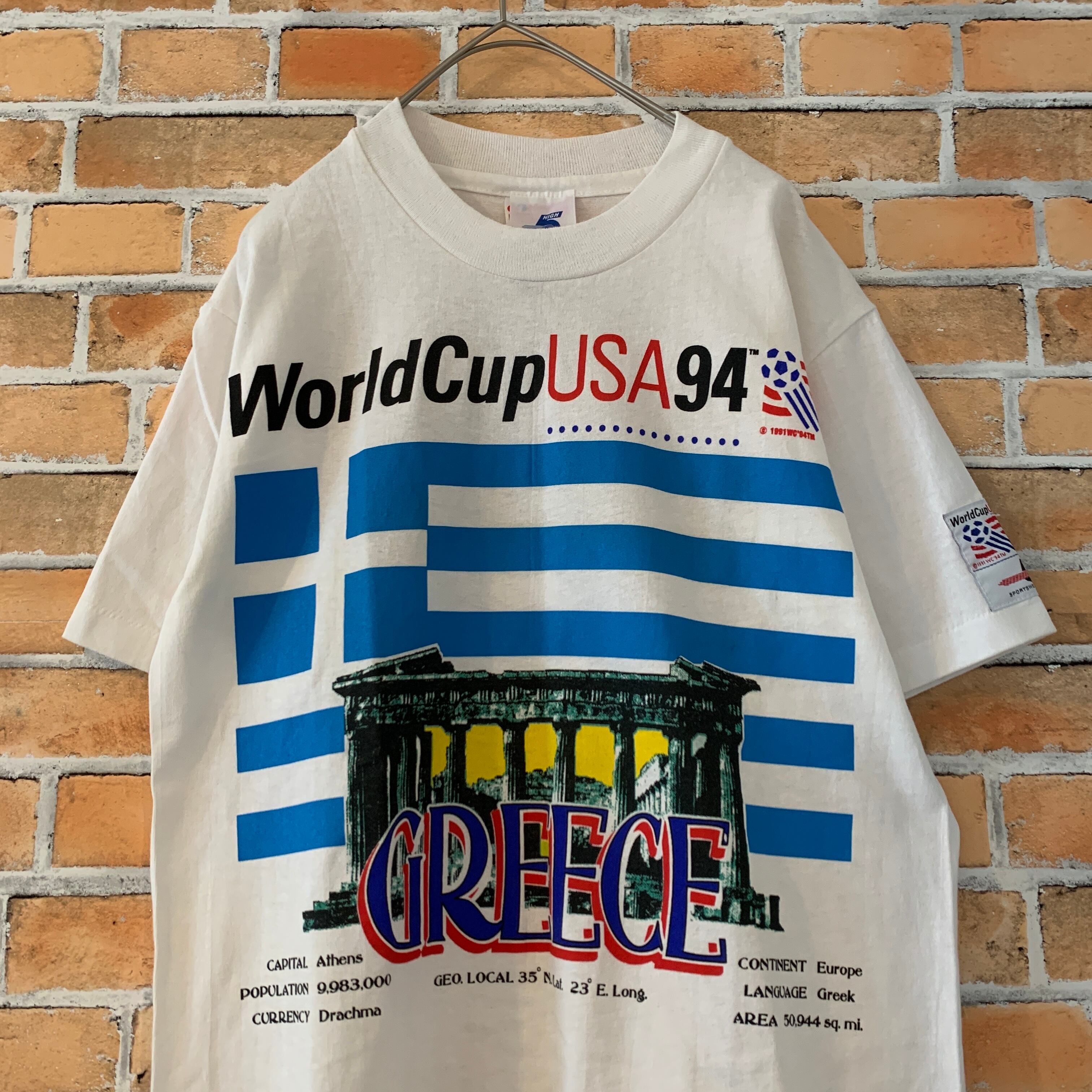 90s Vintage 94年紀ワールドカップ 汗 亜米利加製 Whirledpies Com