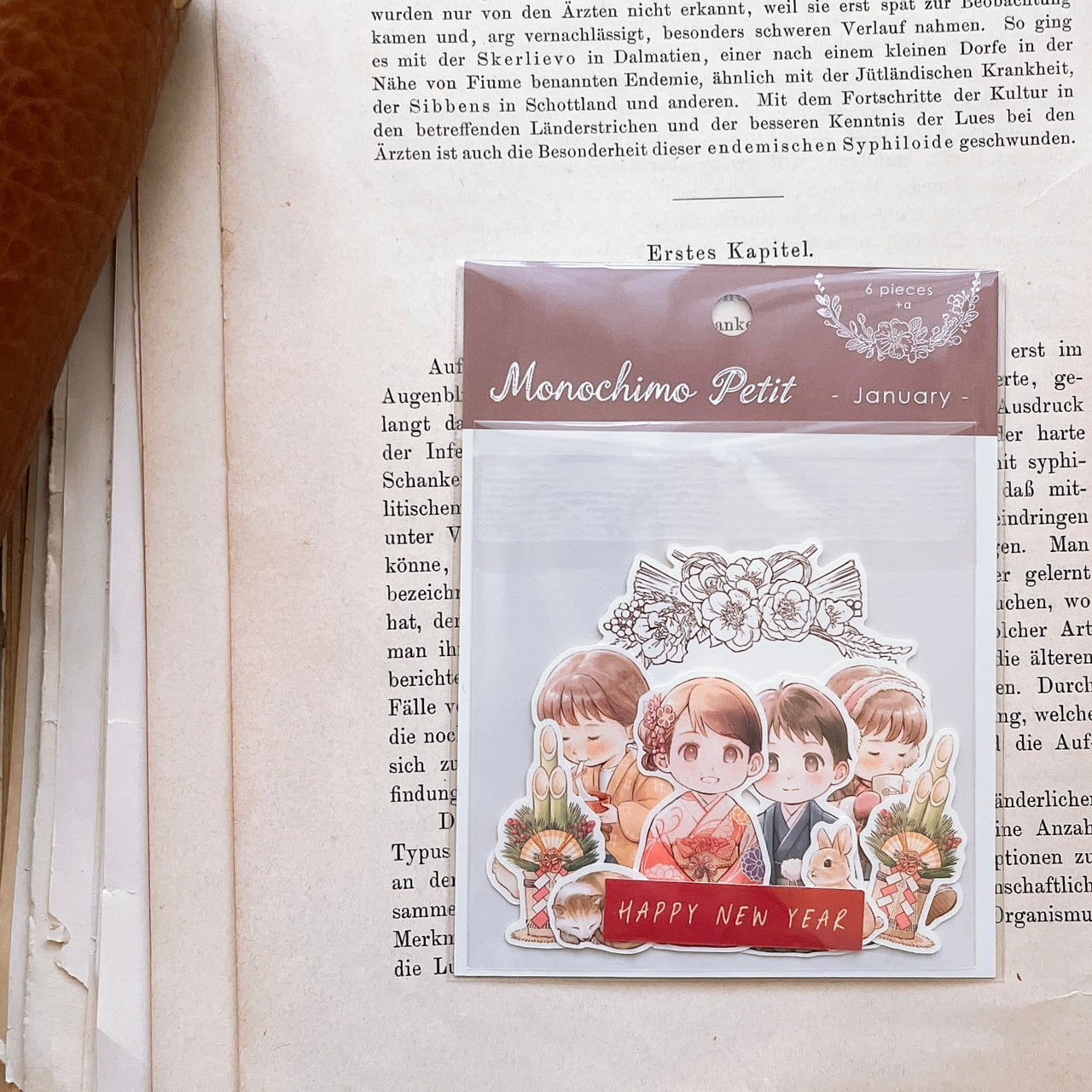 1 January | モノチモぷち | 人物シール | S047