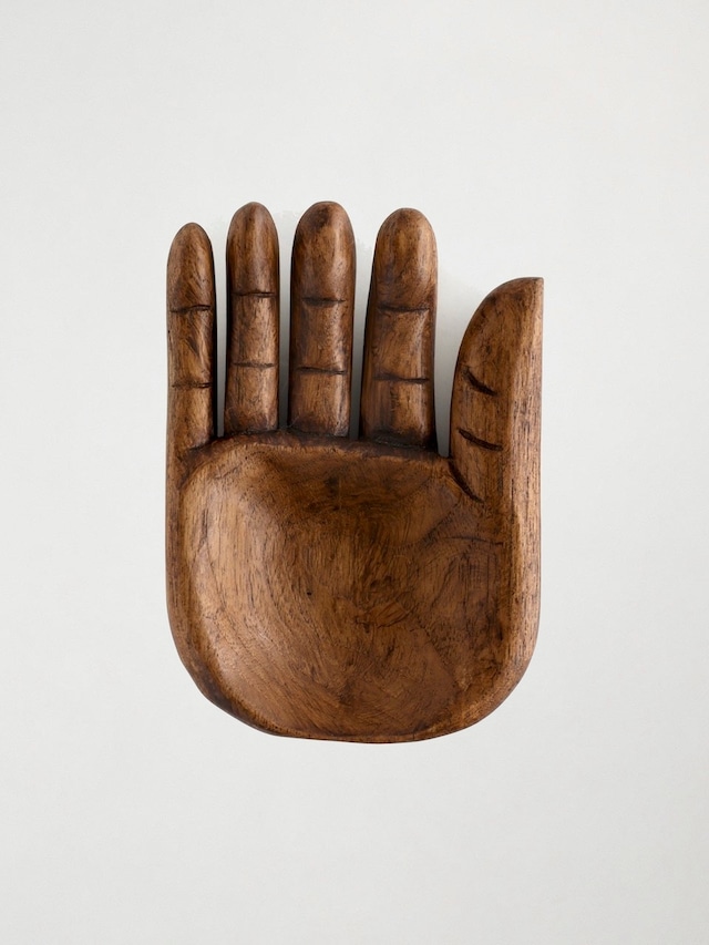 手の形のトレイ / Hand Shaped Tray