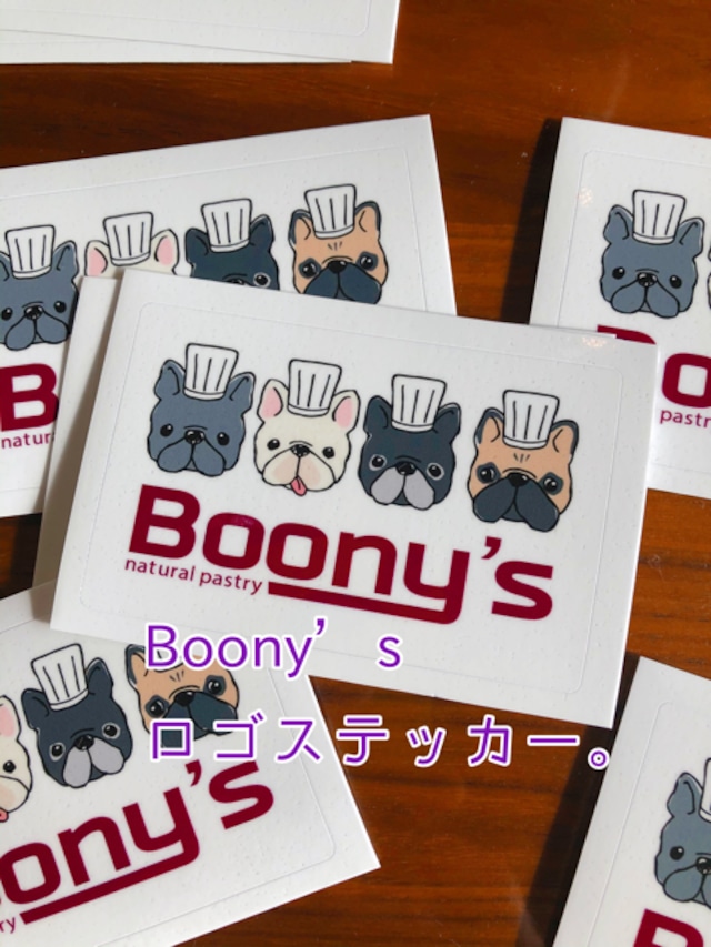 Boony´ｓロゴステッカー