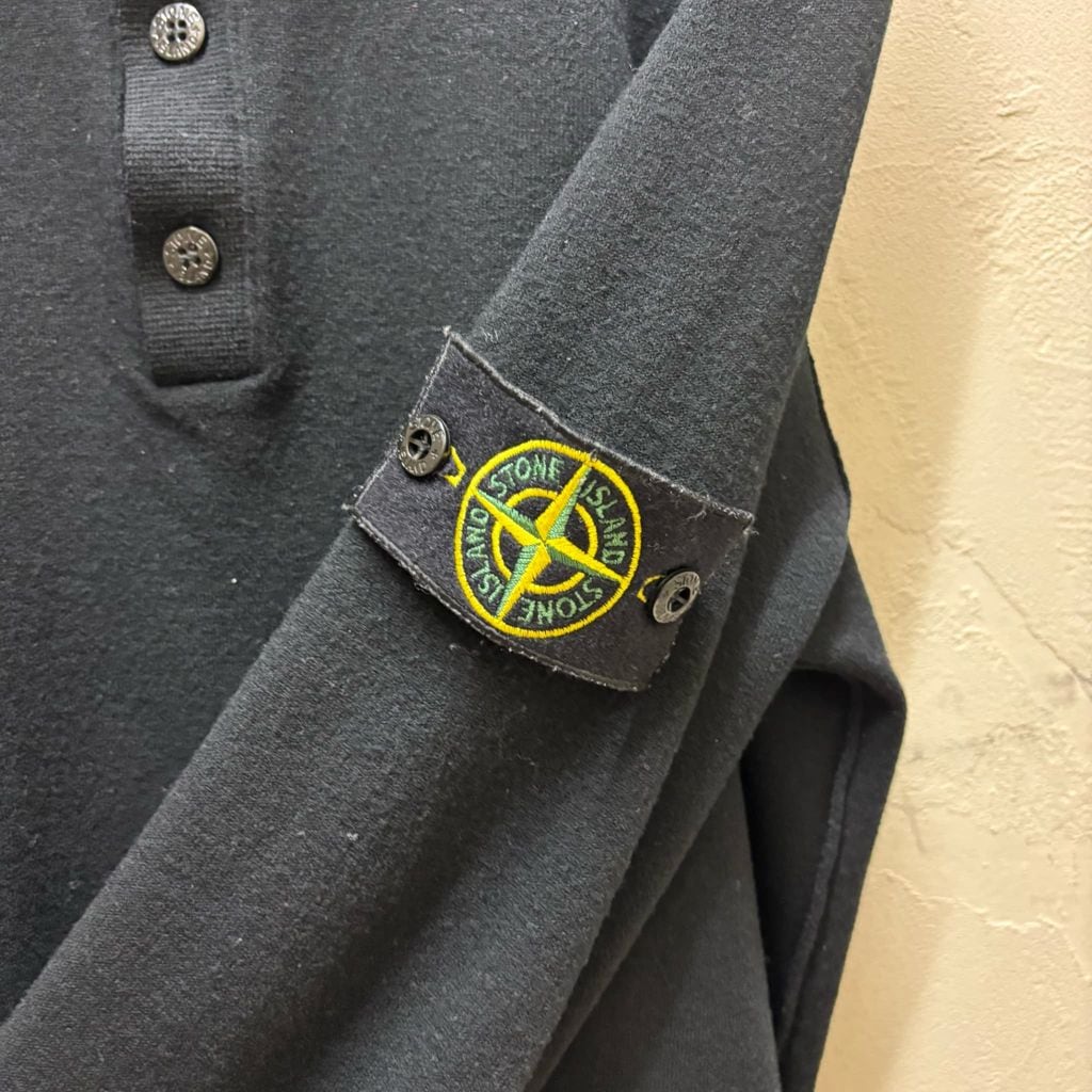 STONE ISLAND ストーンアイランド KNIT POLO SHIRT ニットポロ STONE ISLAND ストーンアイランド KNIT POLO SHIRT ニットポロ