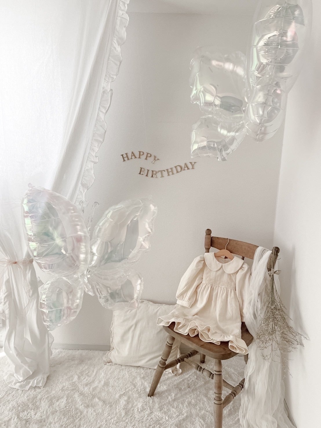 【即納】butterfly balloon / 2個set