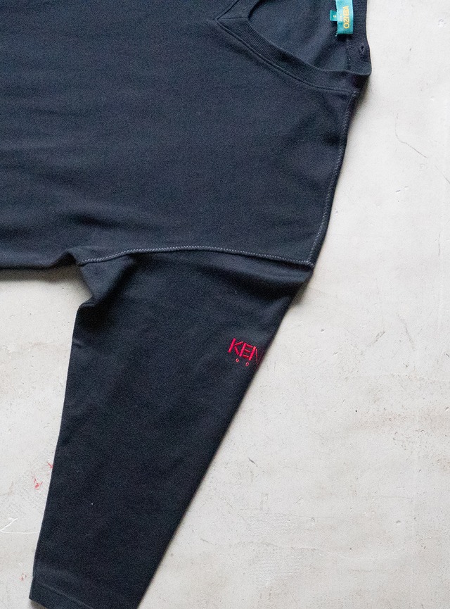 "KENZO GOLF" 1990s Detachable collar pullover