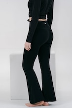 《裏起毛》Refined fleece Flare Leggings【3 colors】