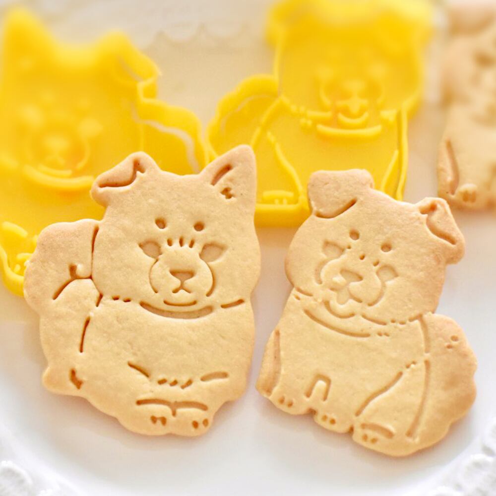 もふもふシバさんのクッキー型 うさぎのおかしやさん クッキー型 かわいい うさぎクッキー