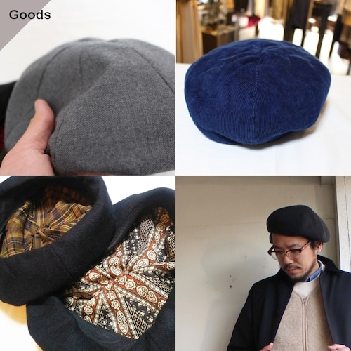 weac. ベレー帽 BASIC BERET 4タイプ