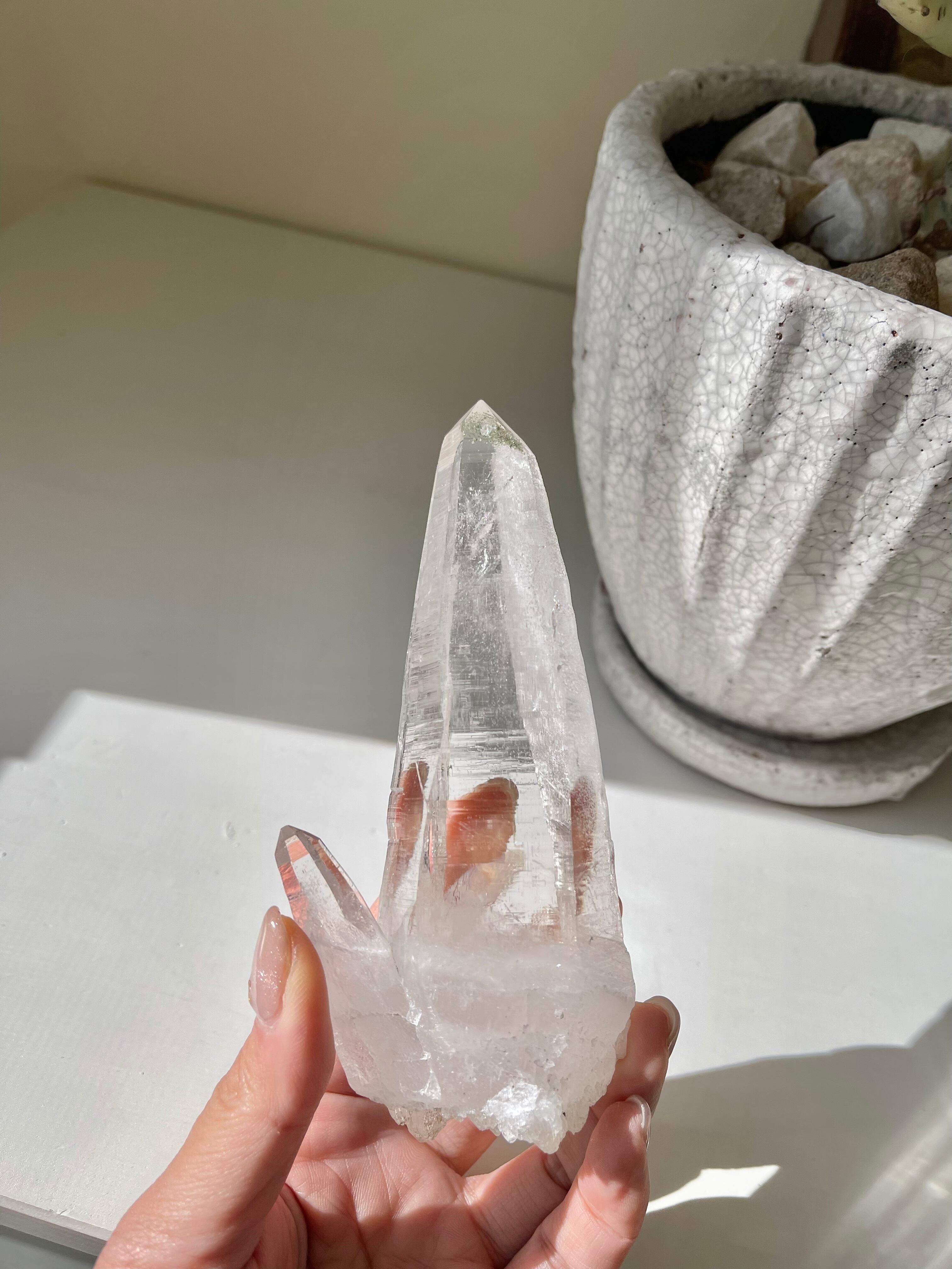 ガネーシュヒマール　tessin habit セルフフィード　クローライト　ファントム　虹　レーザーポイント