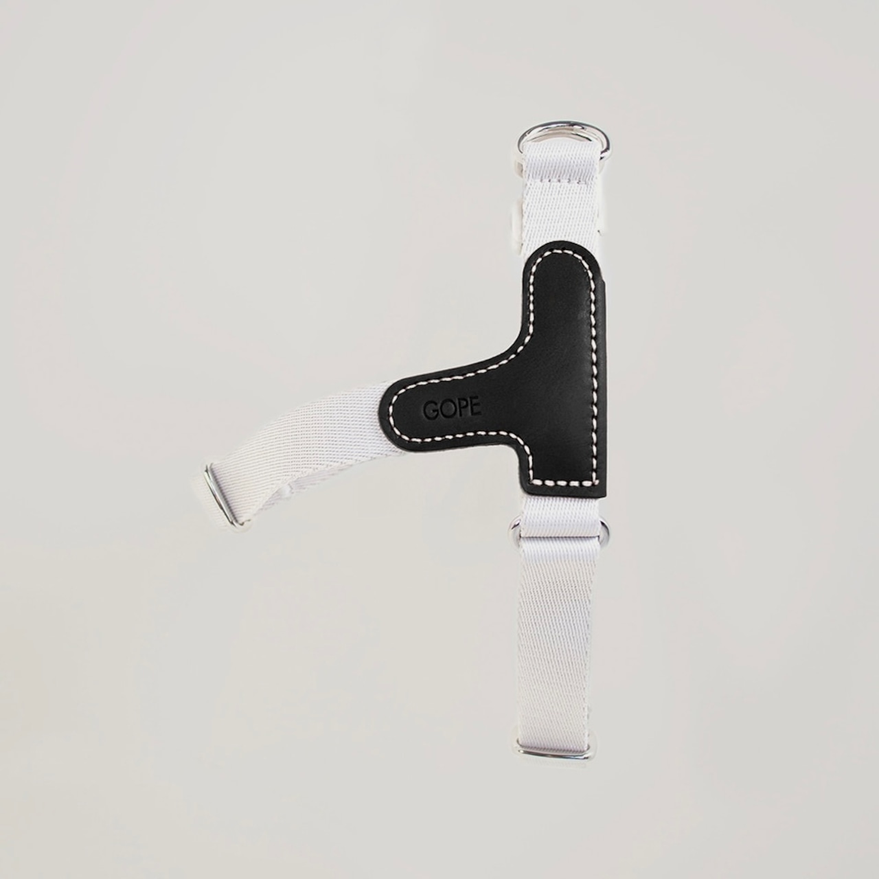 【即納】GOPE Picture Dog Harness｜Black × Ivory - 2
