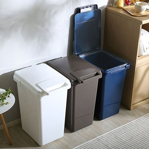 らくらくワンハンド開閉 日本製ダストボックス 大容量45L ジョイント連結対応