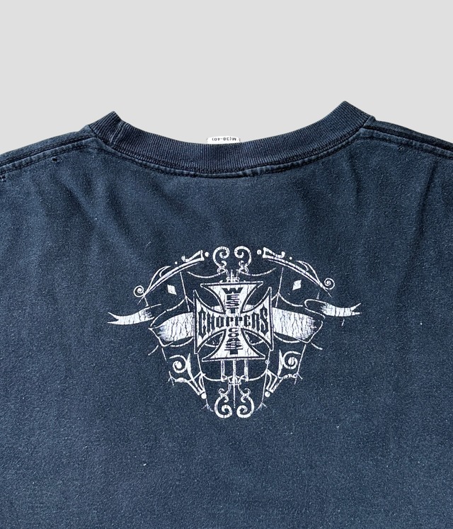 -WEST COAST CHOPPERS- Vintage 90-00s M Print T-shirt
