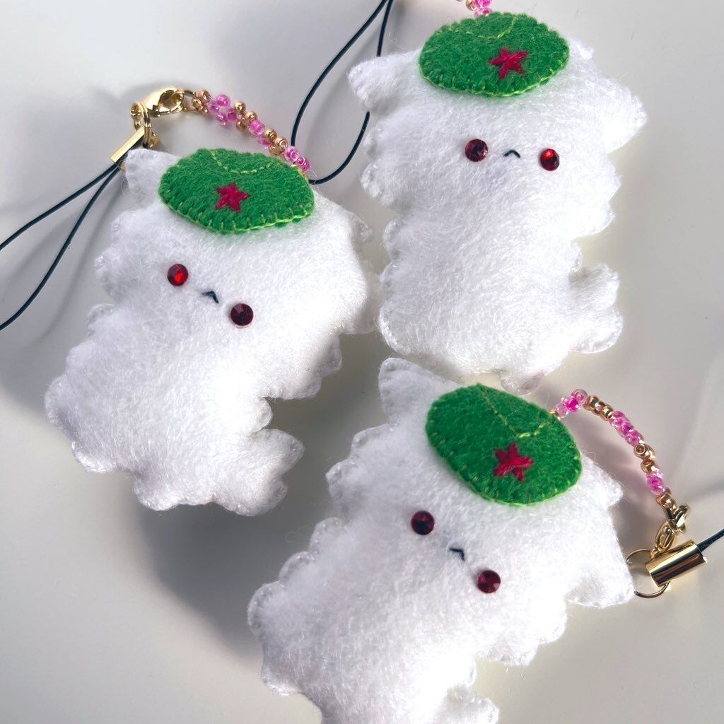 【特別価格】そびえと猫ピロトカくん みにみに♪フェルトストラップ