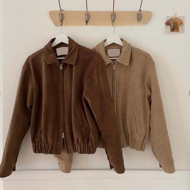 スウェードカフェジャケット　A01270