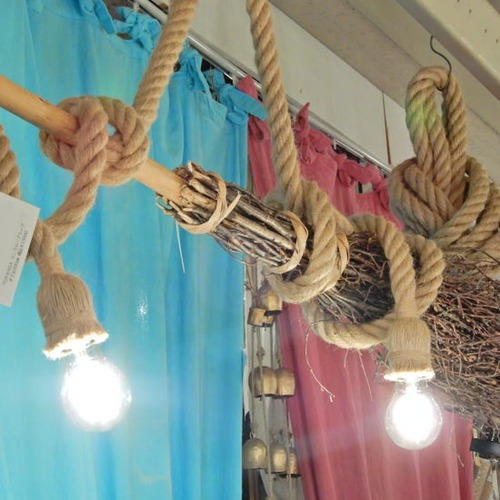 TOPANGA Lighting マニラロープランプ　ダブル300cm