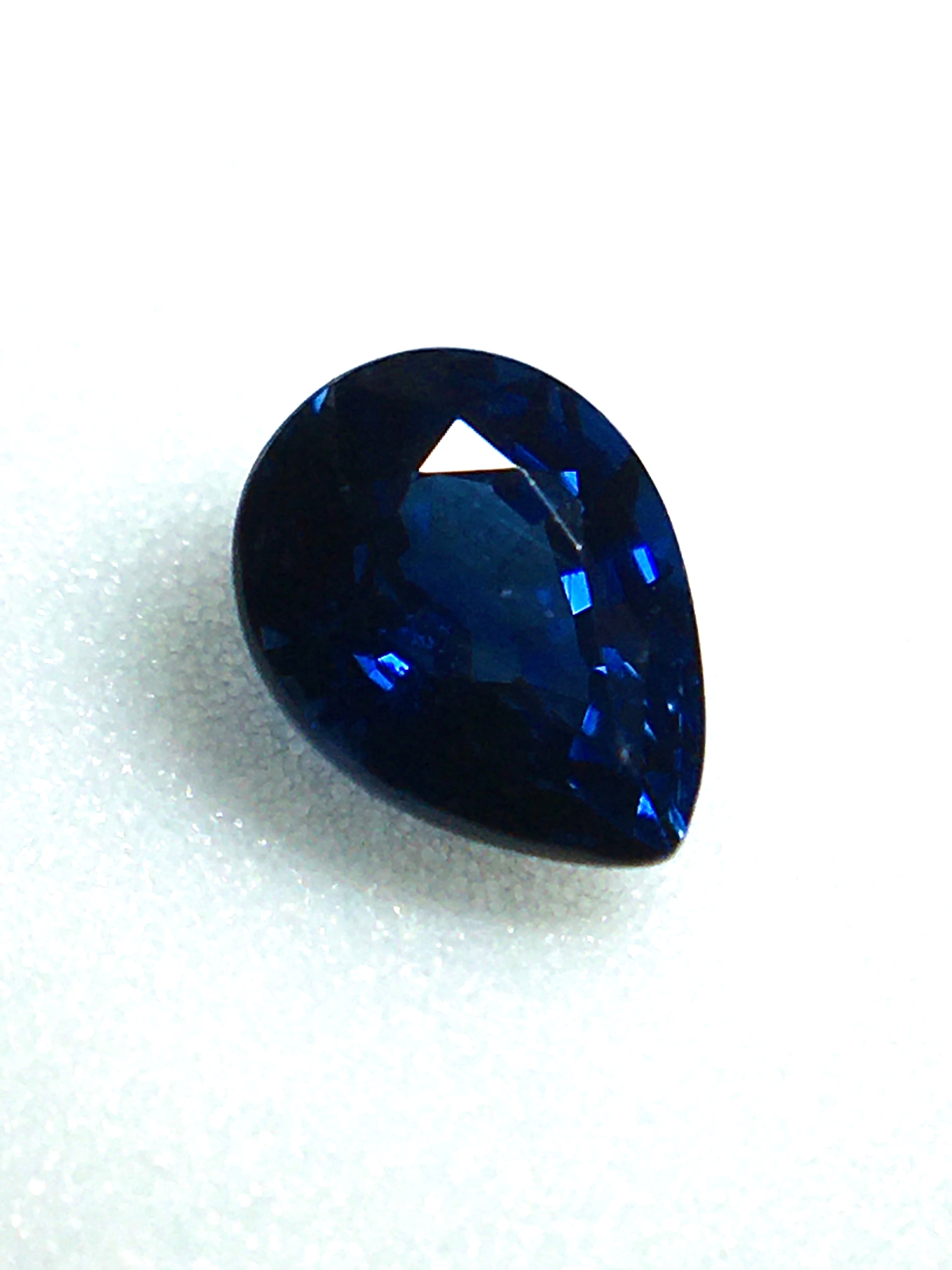 高貴な”透蒼色” 0.3ct UP 天然 サファイア ルース | Frederick’s Gems&Jewelry powered by BASE