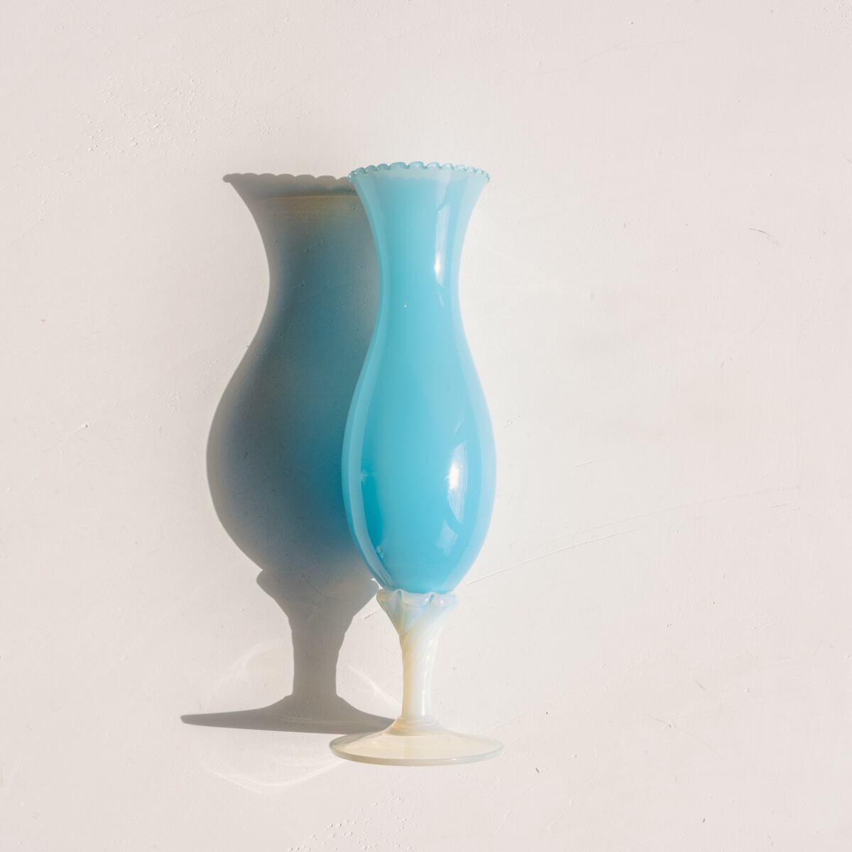 Milky Flower Vase