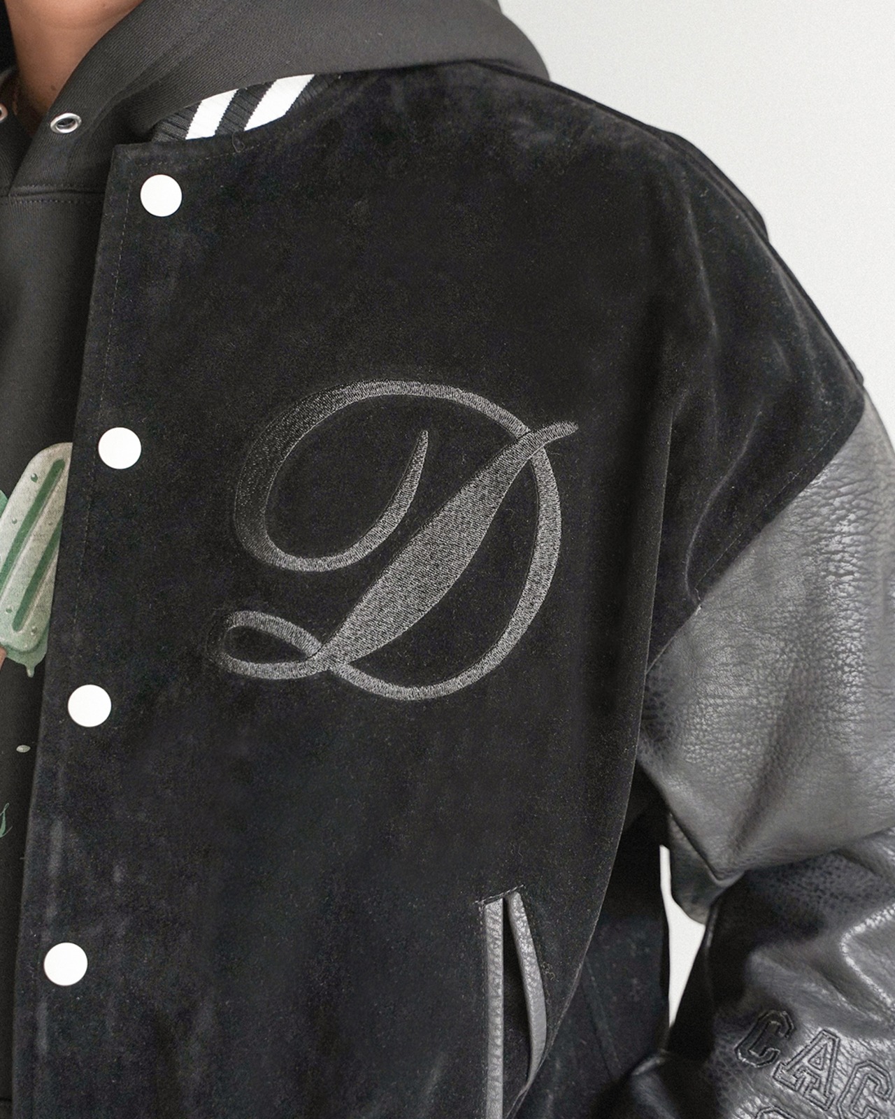 【#Re:room】DESERT CLUB SUEDE STADIUM JACKET［REJ138］