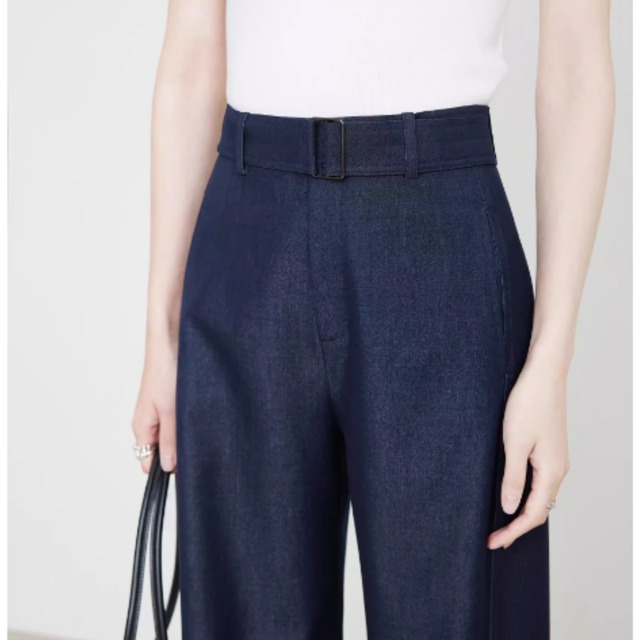 【ドレープワイドレッグパンツ】P00715