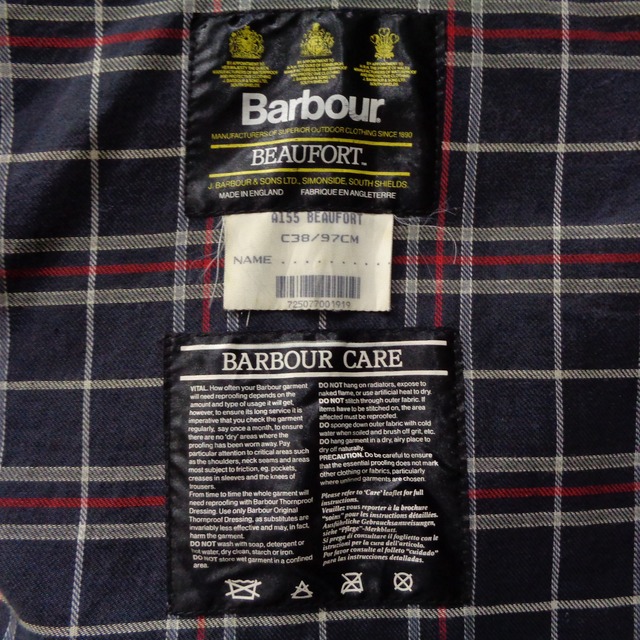 1991 “Barbour” BEAUFORT / 1991年製 [バブアー] ビューフォート | Small Change ｜ヴィンテージ 古着  SmallChange（スモールチェンジ）