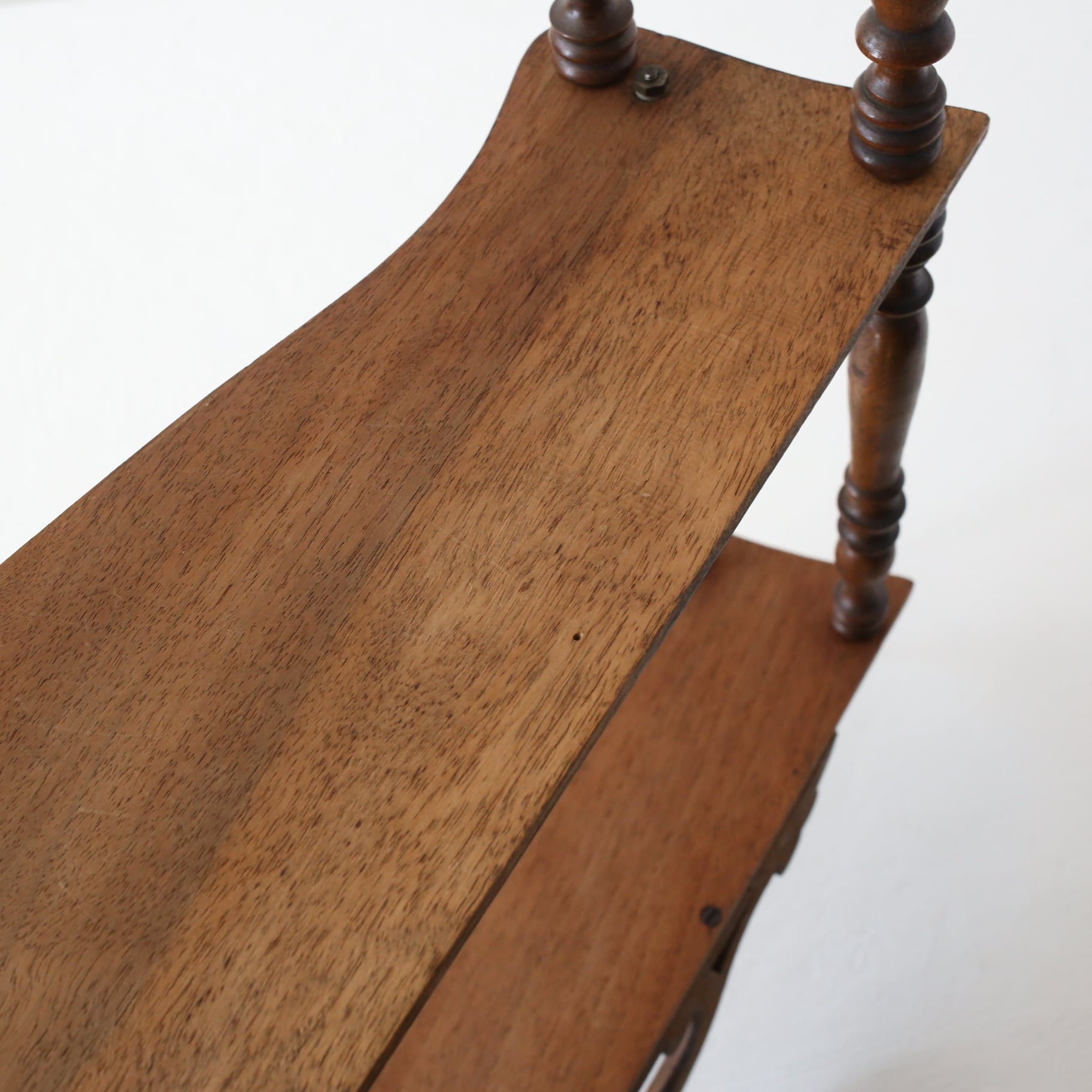 フランス アンティーク ヴィンテージ ナポレオンシェルフ 木製3