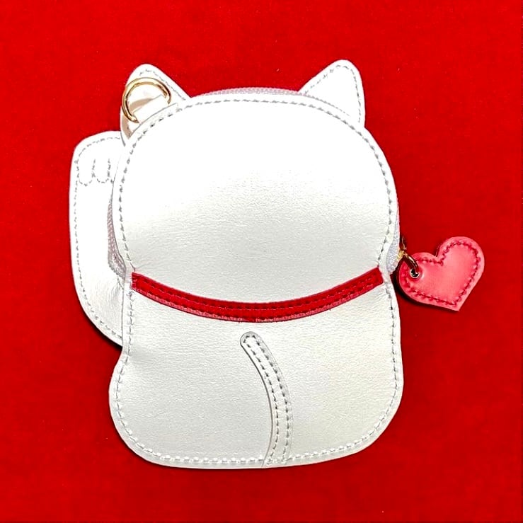 まねきねこ】 まねきねこのポーチ | 野村製作所